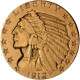 Vereinigte Staaten Von Amerika - Anlagegold: 5 Dollars 1912 S (Half Eagle - Indi - Sonstige & Ohne Zuordnung
