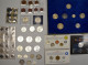 Alle Welt: Schachtel Mit 6 X 1 OZ Silver Eagle; Schatulle Mit 7 Münzen Der Olymp - Colecciones Y Lotes