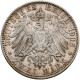 Baden: Friedrich I. 1852-1907: 2 Mark 1907 G, Auf Den Tod Mit Lebensdaten, Jaege - Taler & Doppeltaler