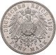 Baden: Friedrich II. 1907-1918: 5 Mark 1913 G, Jaeger 40, Feine Kratzer, Vorzügl - Taler En Doppeltaler