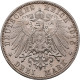 Sachsen-Meiningen: Georg II. 1866-1914: 3 Mark 1915, Auf Seinen Tod, Unten Leben - Taler En Doppeltaler