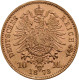 Bayern - Anlagegold: Ludwig II. 1864-1886: 10 Mark 1873 D, Jaeger 193. 3,98 G, 9 - 5, 10 & 20 Mark Or