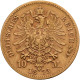 Sachsen - Anlagegold: Johann 1854-1873: 10 Mark 1873 E, Jaeger 257. 3,93 G, 900/ - 5, 10 & 20 Mark Oro