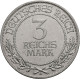 Weimarer Republik: 3 Reichsmark 1926 A, Lübeck, Jaeger 323, Kleine Randfehler Un - Altri & Non Classificati