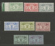 NOUVELLES-HEBRIDES N° 49 à 56 Série Incomplète NEUF* AVEC OU TRACE DE CHARNIERE / Hinge / MH - Unused Stamps