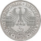 Bundesrepublik Deutschland 1948-2001: 5 DM 1955 G, Markgraf Von Baden, Jaeger 39 - Autres & Non Classés