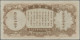 China: Central Bank Of China – Pass For Nanking Military Government, 1 Yuan 1936 - Chine