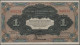 China: Russo-Asiatic Bank, Lot With 3 Banknotes, ND(1917) Series, With 50 Kopeks - China