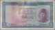 Egypt: National Bank Of Egypt, Pair With 1 Pound 1950 (P.24a, F, Cleaned) And 10 - Egypt