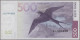 Estonia: Eesti Pank, Lot With 10 Banknotes, Series 1999-2008, Including 500 Kroo - Estonia