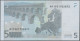 Euro Bank Notes: European Central Bank, Lot With 5 Banknotes And 2 Advertising N - Autres & Non Classés