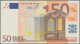 Delcampe - Euro Bank Notes: European Central Bank, Lot With 5 Banknotes And 2 Advertising N - Autres & Non Classés