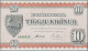 Faeroe Islands: Faeroe Islands Government, Lot With 6 Banknotes, Series 1954-199 - Féroé (Iles)