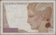 France: Banque De France, Very Nice Lot With 10 Banknotes, 1937-1941 Series, Wit - 1955-1959 Opdruk ''Nouveaux Francs''