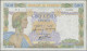 France: Banque De France, Lot With 6 Banknotes, Series 1940-1944, Including 20 F - 1955-1959 Overprinted With ''Nouveaux Francs''