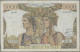 France: Banque De France, Lot With 6 Banknotes, Series 1946-1953, Including 50 F - 1955-1959 Sobrecargados (Nouveau Francs)