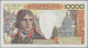 France: Banque De France, Lot With 7 Banknotes, Series 1954-1962, With 2x 500 Fr - 1955-1959 Surchargés En Nouveaux Francs