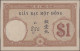 French Indochina - Bank Notes: Banque De L'Indo-Chine, Lot With 4 Banknotes, Ser - Indochine