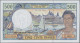 French Pacific Territories: Institut D'Émission D'Outre-Mer, Lot With 6 Banknote - Territoires Français Du Pacifique (1992-...)