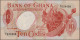 Ghana: Bank Of Ghana, Huge Lot With 43 Banknotes, Series 1969-2013, Comprising F - Ghana