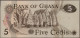 Delcampe - Ghana: Bank Of Ghana, Huge Lot With 43 Banknotes, Series 1969-2013, Comprising F - Ghana
