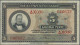 Greece: National Bank Of Greece, Pair With 5 Drachmai 1923 (P.73, VF) And 10 Dra - Griekenland