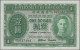 Hong Kong: Government Of Hong Kong, Pair With 1 Dollar 1952 (P.324b, UNC) And 1 - Hongkong