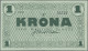 Iceland: Treasury And State Bank Of Iceland, Lot With 4 Banknotes, Series 1941, - Island