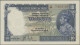India: Reserve Bank Of India, Pair With 5 Rupees ND(1937) With Signature Taylor - Inde