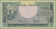 Indonesia: Bank Indonesia, Lot With 6 Banknotes "Animal Series" 1957, With 5 Rup - Indonesia