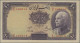 Iran: Bank Melli Iran, Set With 3x 10 Rials SH1316, 1317 (1937, 1938), P.33a (VF - Iran