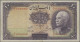 Iran: Bank Melli Iran, Set With 3x 10 Rials SH1316, 1317 (1937, 1938), P.33a (VF - Iran