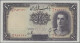 Iran: Bank Melli Iran, Set With 5 Banknotes, Series ND(1944), With 5 Rials (P.39 - Irán