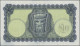 Ireland: Central Bank Of Ireland, Pair With 5 Pounds 1965 (P.65a, F/F+, Rusty Sp - Irland