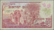 Israel: Bank Of Israel, Set With 4 Banknotes, 1955 Series, With 500 Pruta (P.24a - Israel