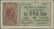 Italy: Regno D'Italia, State & Treasury Notes, Lot With 25 Banknotes, Series 187 - Other & Unclassified