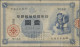 Japan: Bank Of Japan, 1 Silver Yen ND(1885), P.22, Large Tears And Slightly Tone - Japan