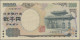 Japan: Bank Of Japan, Lot With 8 Banknotes, Series 1969-2004, With 500, 5x 1.000 - Japón