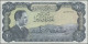 Jordan: Central Bank Of Jordan, Pair With 1 Pound ND (P.14a, UNC) And 10 Pounds - Jordanien