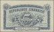 Lebanon: République Libanaise, Set With 3 Banknotes, 1942 Series, With 5 Piastre - Lebanon