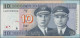 Lithuania: Lietuvos Bankas, Lot With 3 Banknotes, Comprising 10 Litu 2001 (P.65, - Lithuania