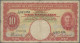 Malaya: Board Of Commissioners Of Currency – MALAYA, Lot With 4 Banknotes, 1945 - Malaysie
