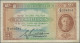 Delcampe - Malta: The Government Of Malta, Lot With 6 Banknotes, 1940-1943 Series, With 1 S - Malte