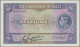 Delcampe - Malta: The Government Of Malta, Lot With 6 Banknotes, 1940-1943 Series, With 1 S - Malte