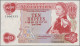 Mauritius: Bank Of Mauritius, Lot With 4 Banknotes, 1967-1981 Series, With 5 Rup - Mauricio