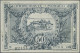 Monaco: Principauté De Monaco, 50 Centimes 16.03./20.03.1920, Issued Note With S - Monaco