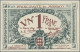 Monaco: Principauté De Monaco, 1 Franc 16.03./20.03.1920, Issued Note Withserial - Monaco