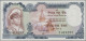 Delcampe - Nepal: Nepal Rastra Bank, Lot With 1, 5 And 1.000 Rupees 1972, P.16, 17 And 21 I - Népal