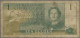 Netherlands New Guinea: Nederlands Nieuw-Guinea, 1 Gulden 1954, P.11, Toned Pape - Papua-Neuguinea