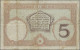 Delcampe - New Caledonia: Banque De L'Indochine – NOUMEA, Lot With 5 Francs ND(1926) (P.36, - Nouméa (New Caledonia 1873-1985)